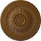 Ekena Millwork Randee Ceiling Medallion (Fits Canopies up to 3 7/8"), Hand-Painted Smokey Topaz, 20"OD x 1 3/8"P CM20HASTF - alternate 1
